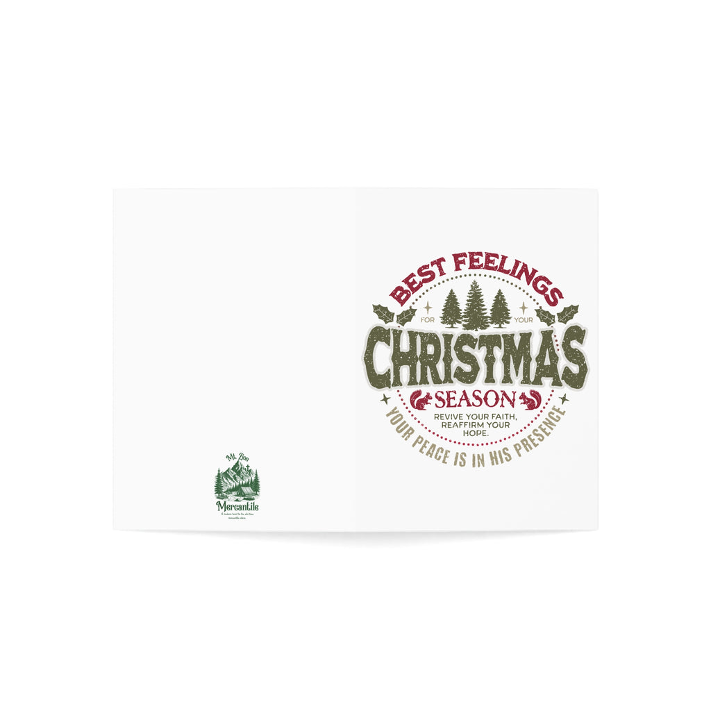 Christmas Greeting Cards Pack (1/10/30/50pcs)