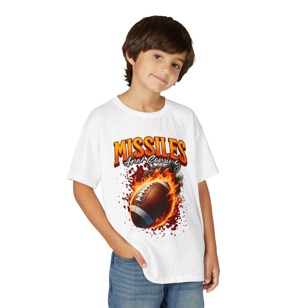 "Missiles Are Coming" Football Youth T-Shirt