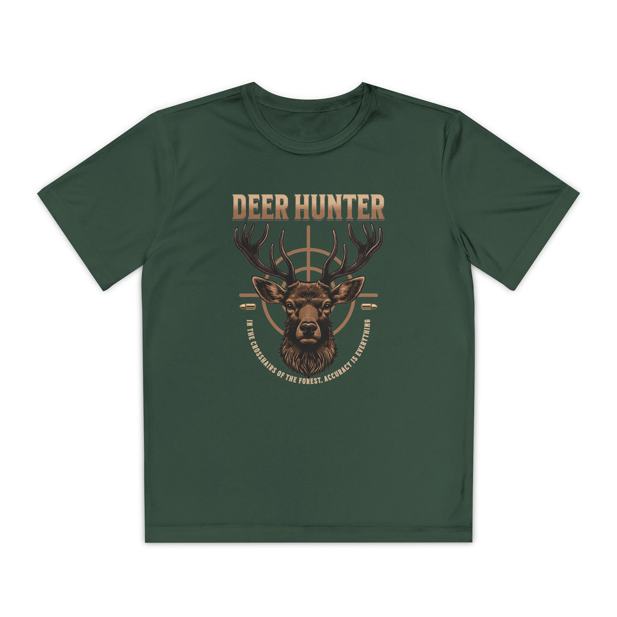 Deer Hunter w/Bullets Youth T-Shirt