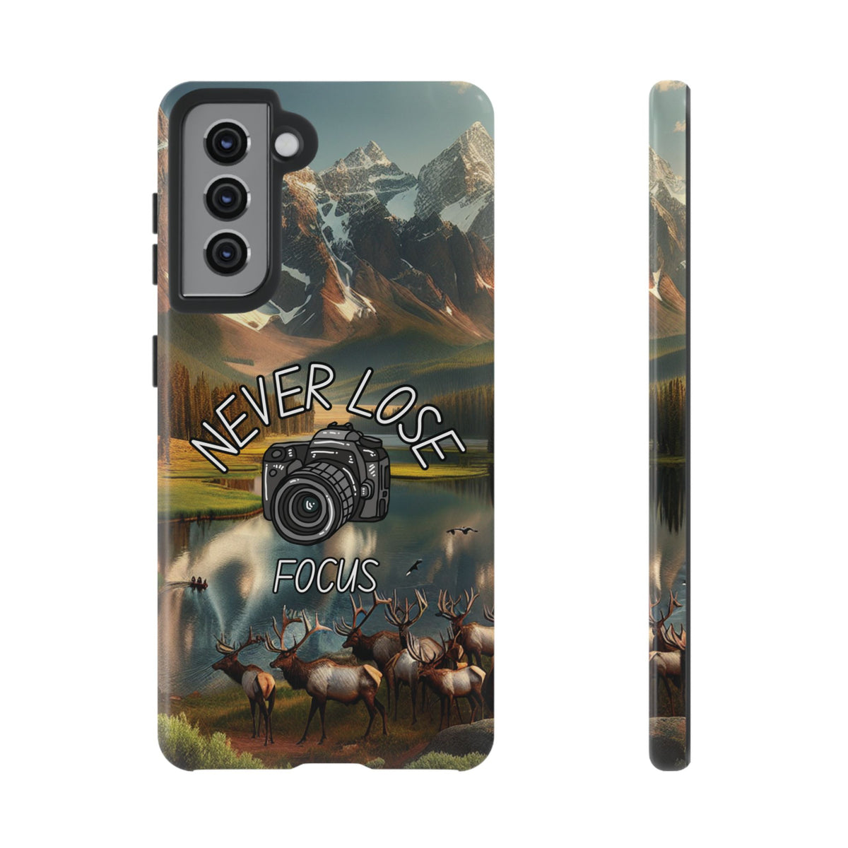 Never Lose Focus Phone Case
