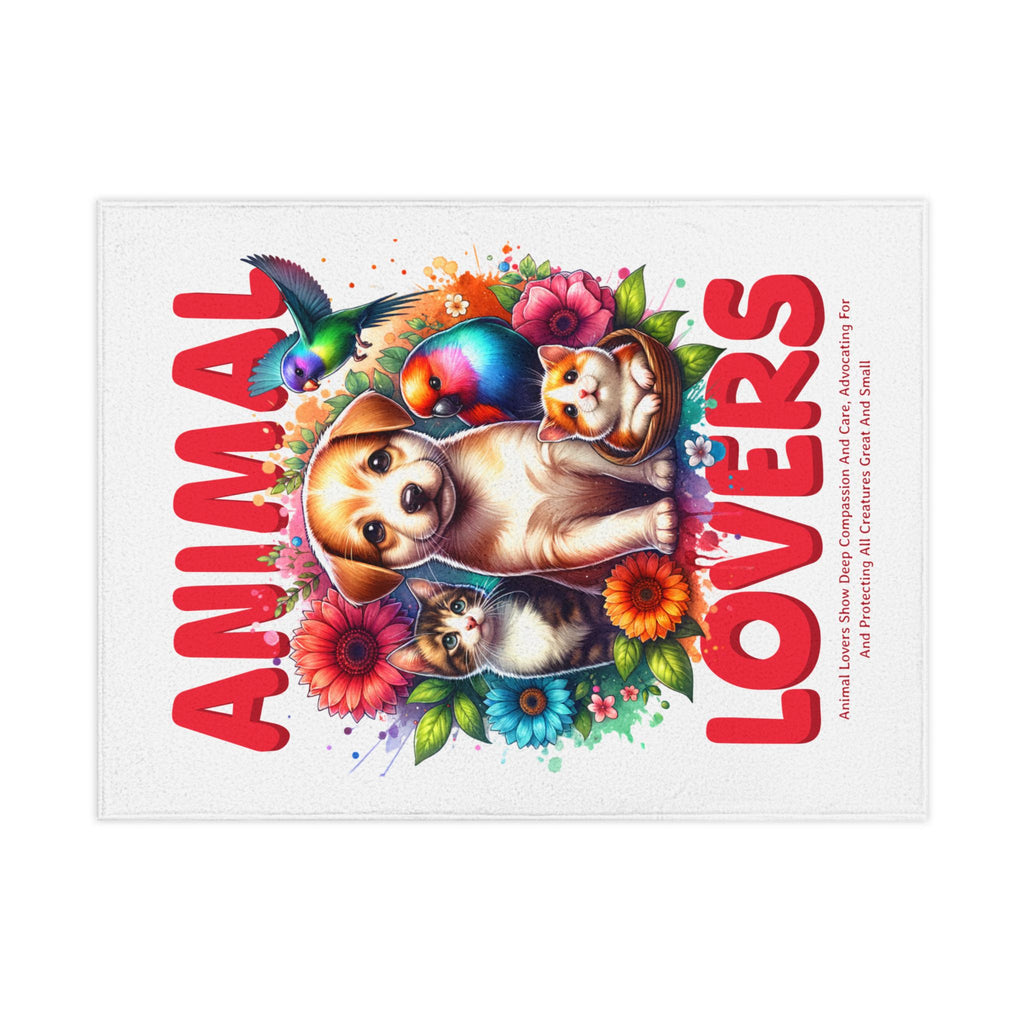Animal Lovers Toddler Blanket
