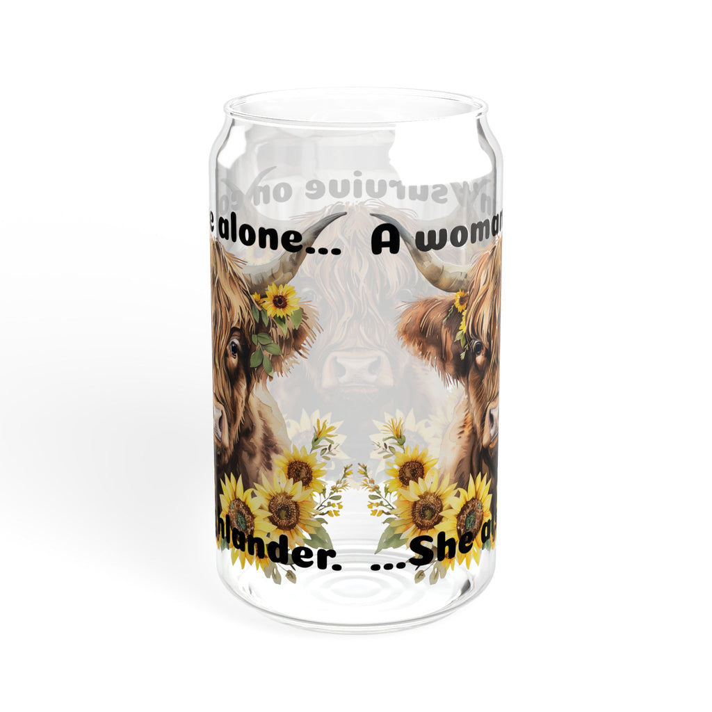 Scottish Highlander Sipper Glass