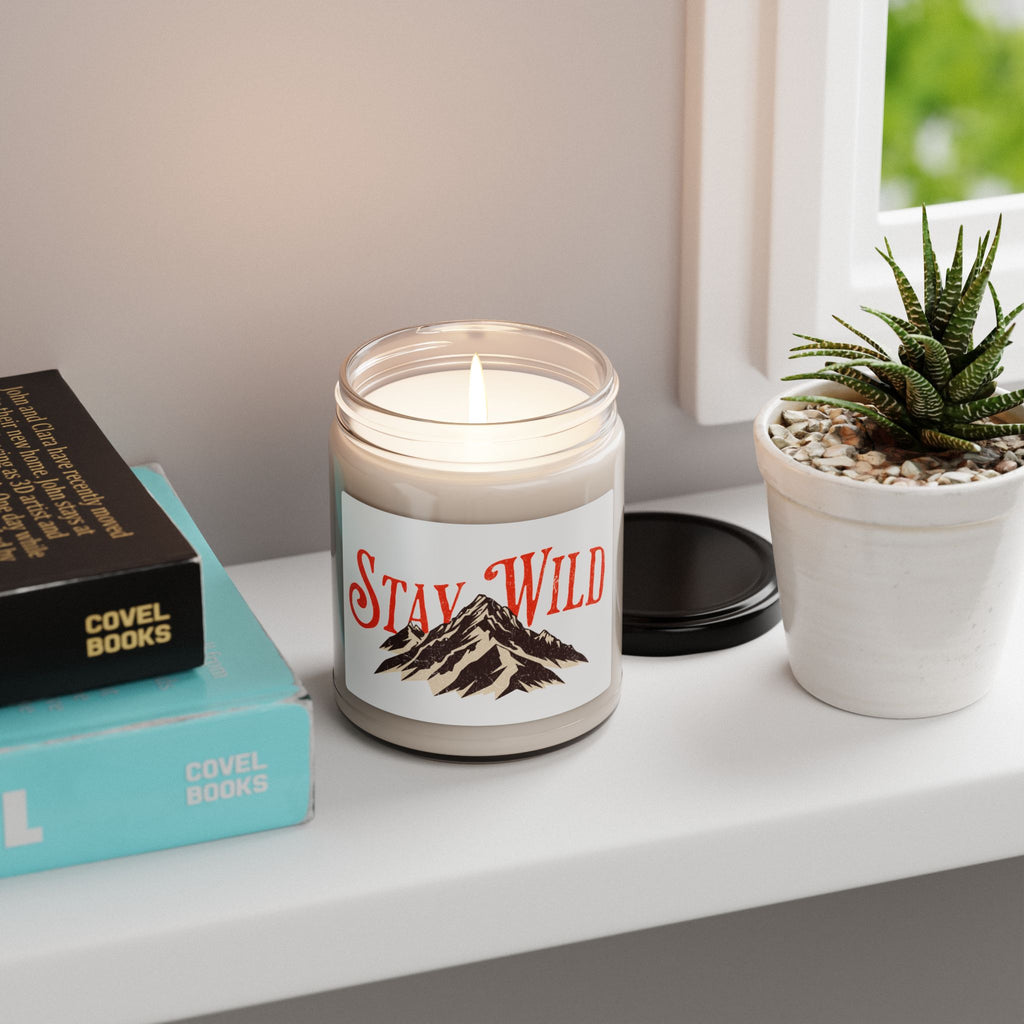 Stay Wild Scented Soy Candle, 9oz