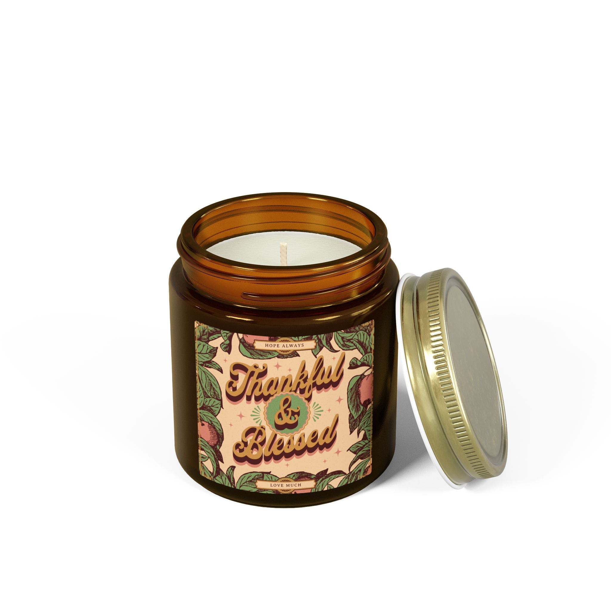 Thankful & Blessed Scented Candle (4oz. 9oz.)