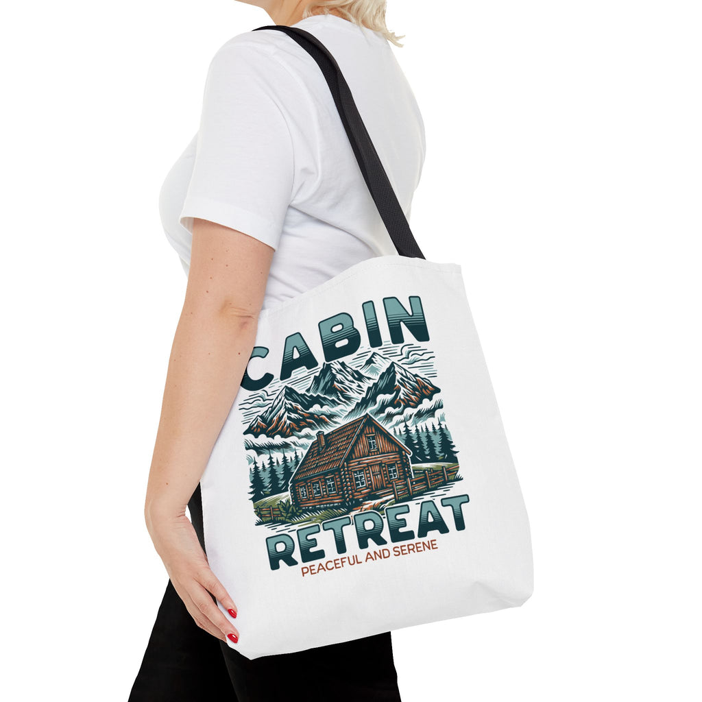 Cabin Retreat Tote Bag