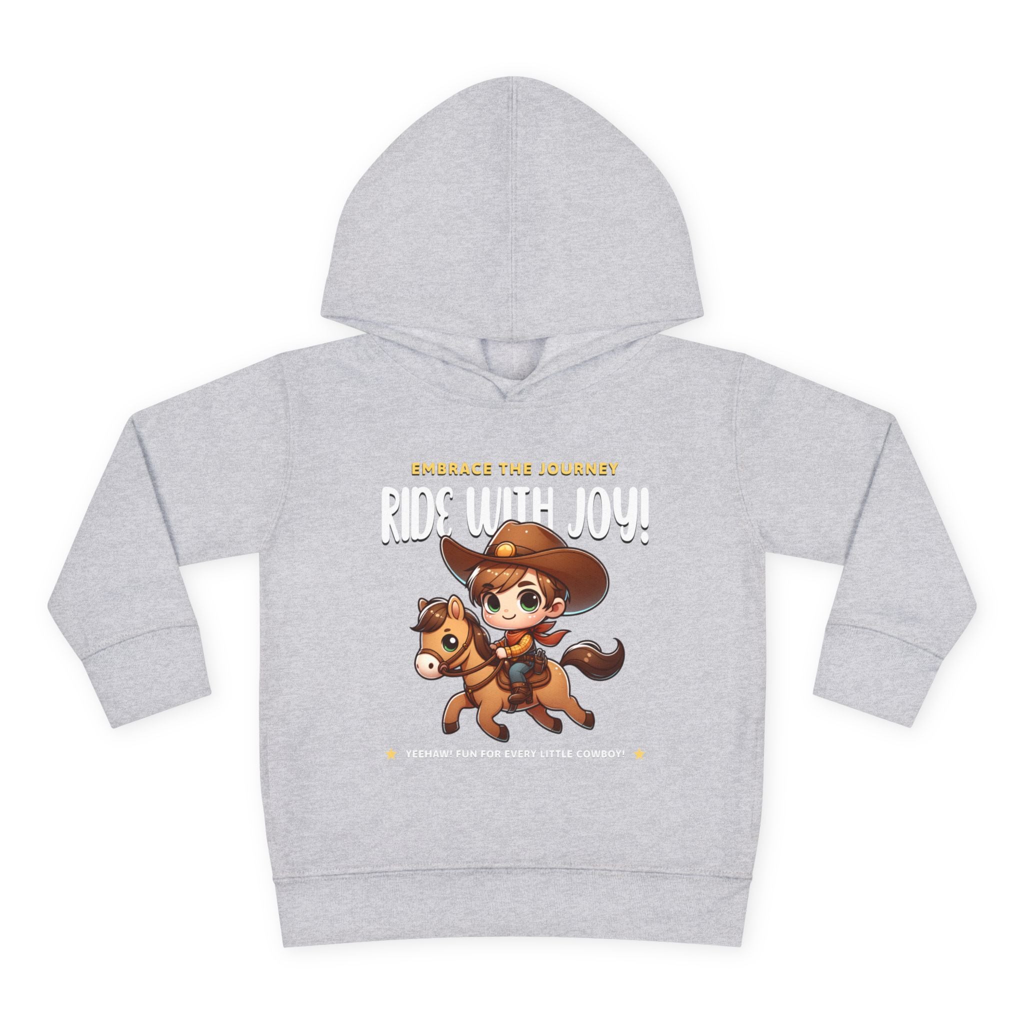 "Ride With Joy" Cowboy Kids Hoodie