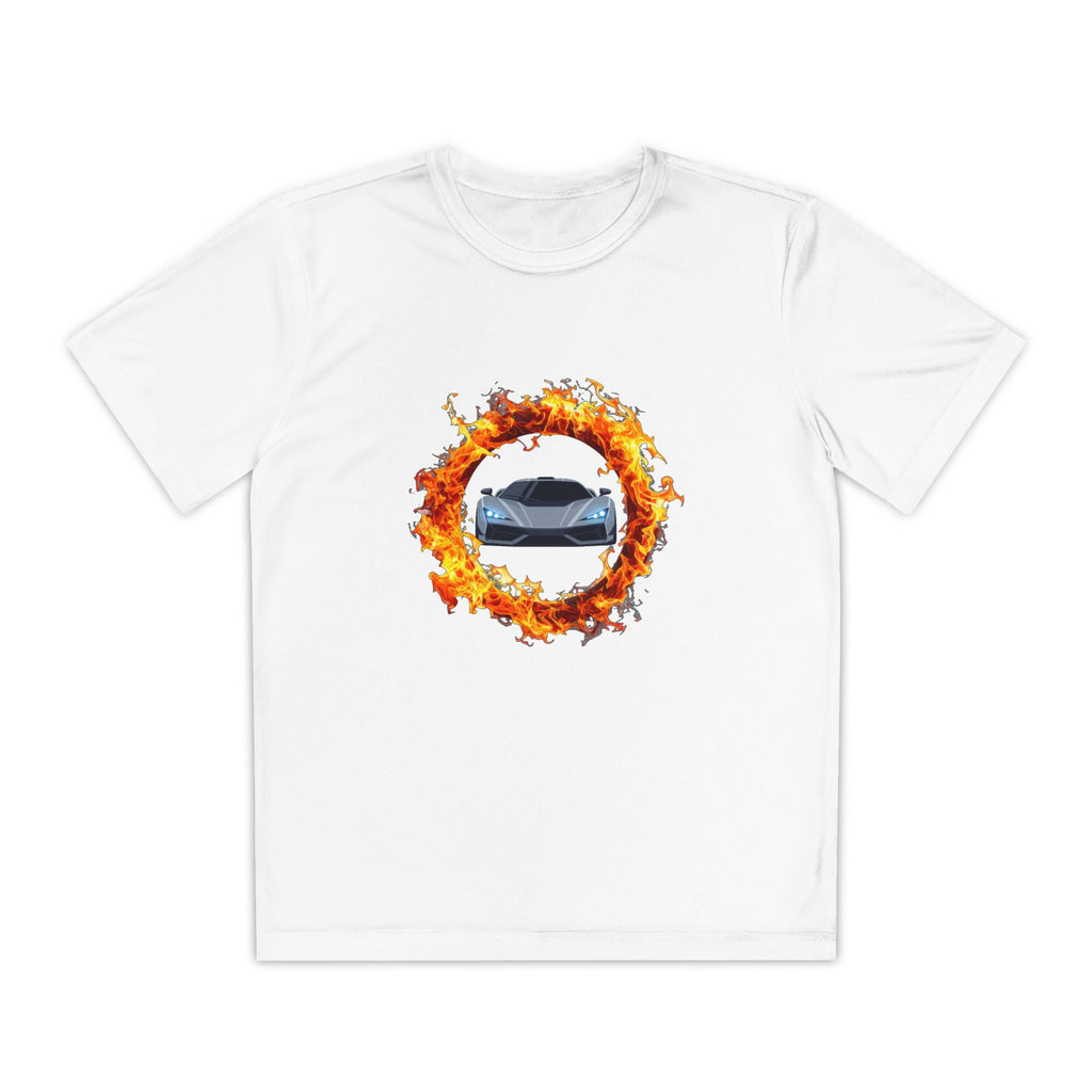 Car in a Ring of Fire Youth T-Shirt