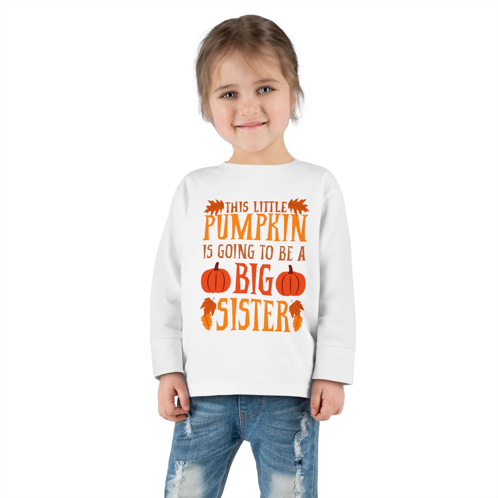 "This Little Pumpkin..."Toddler LS T-Shirt