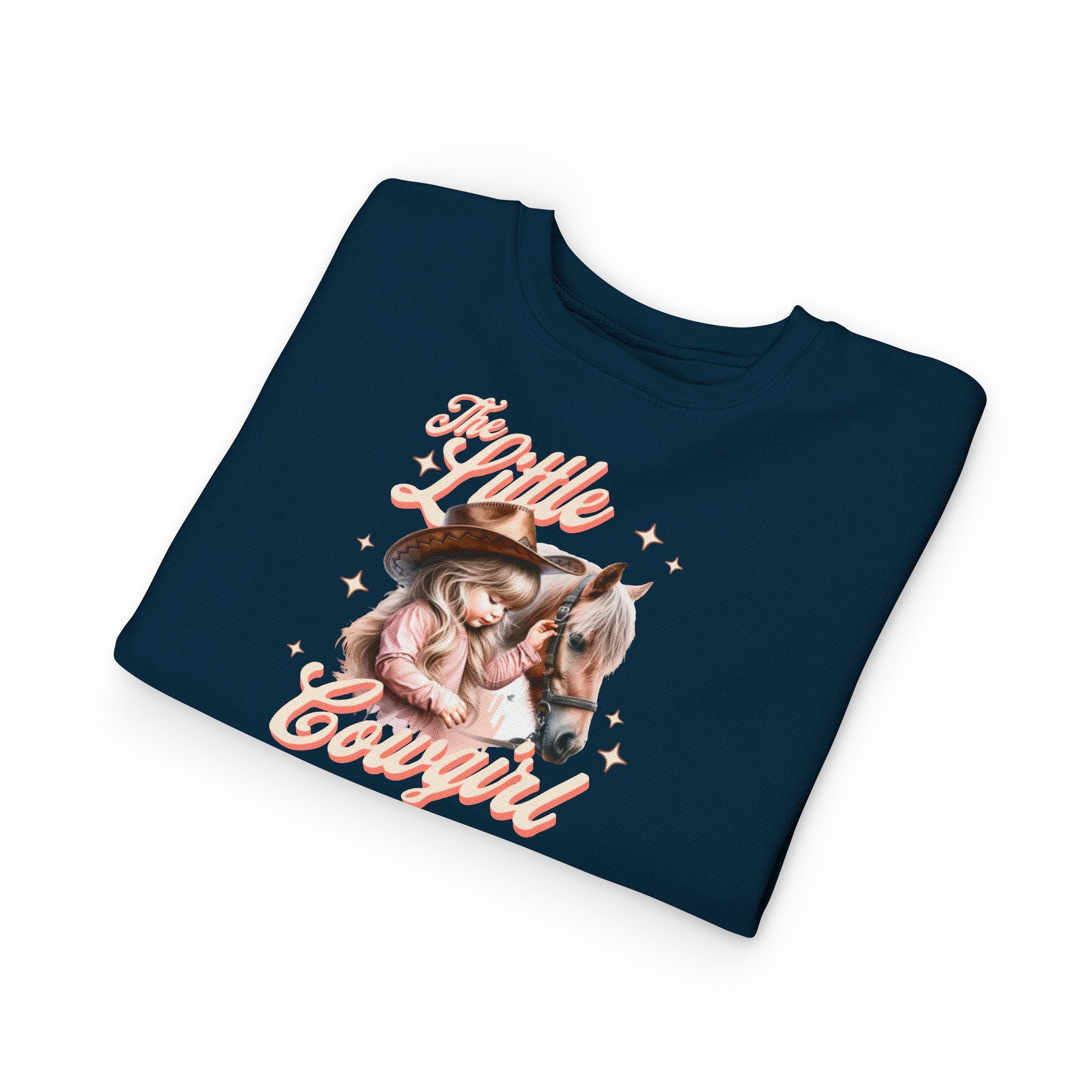 'The Little Cowgirl' Crewneck for Girls