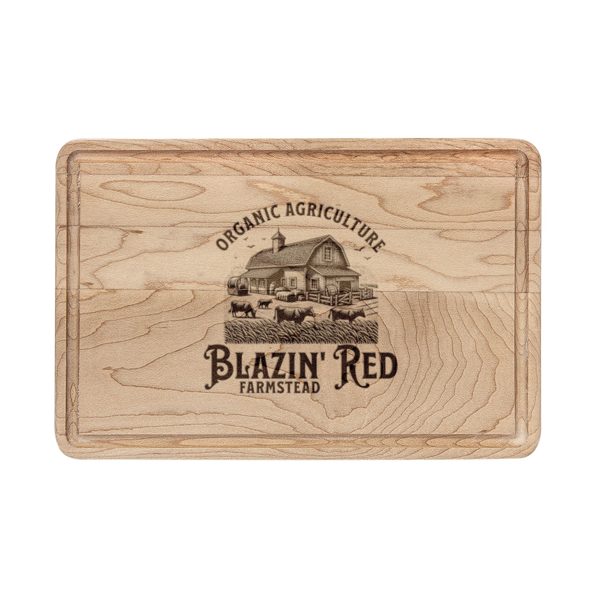"Rustic Farmhouse" Maple Cutting Board