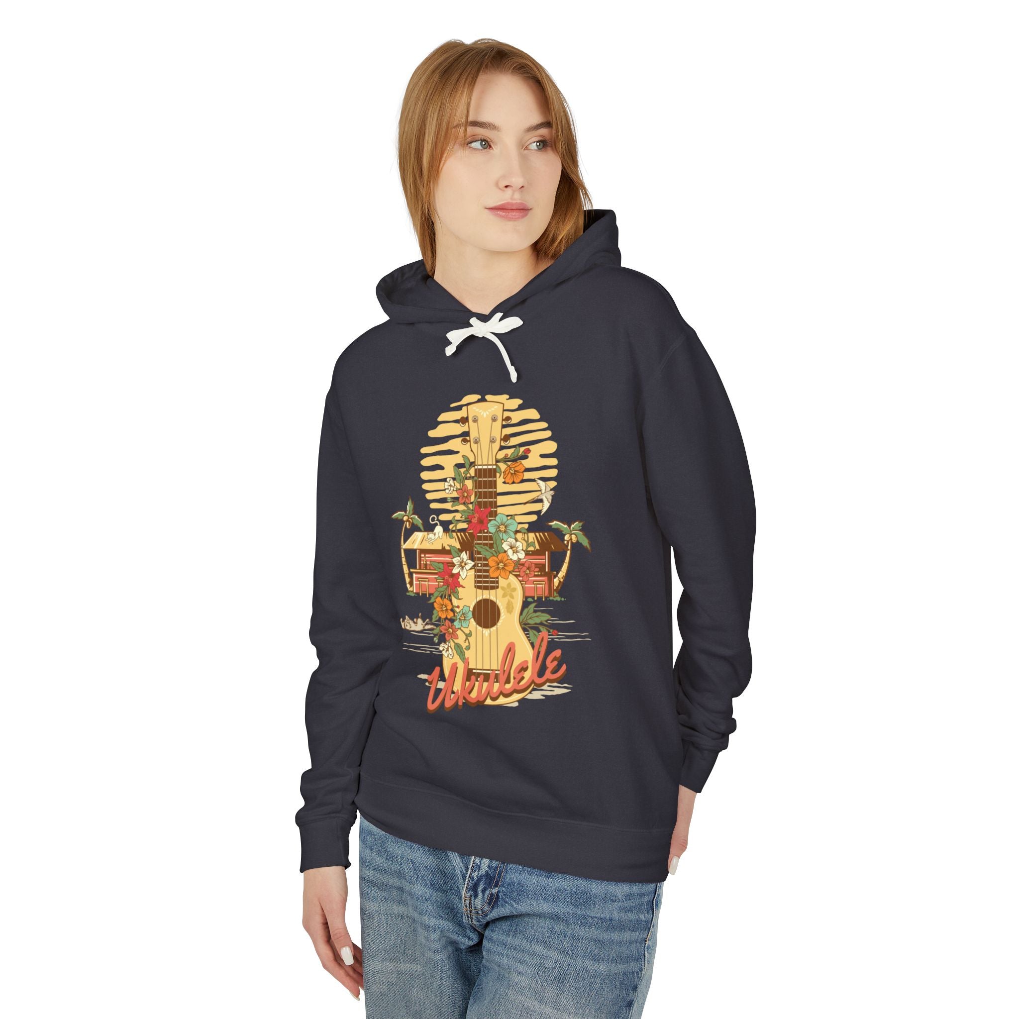 Ukulele Tropical Hoodie