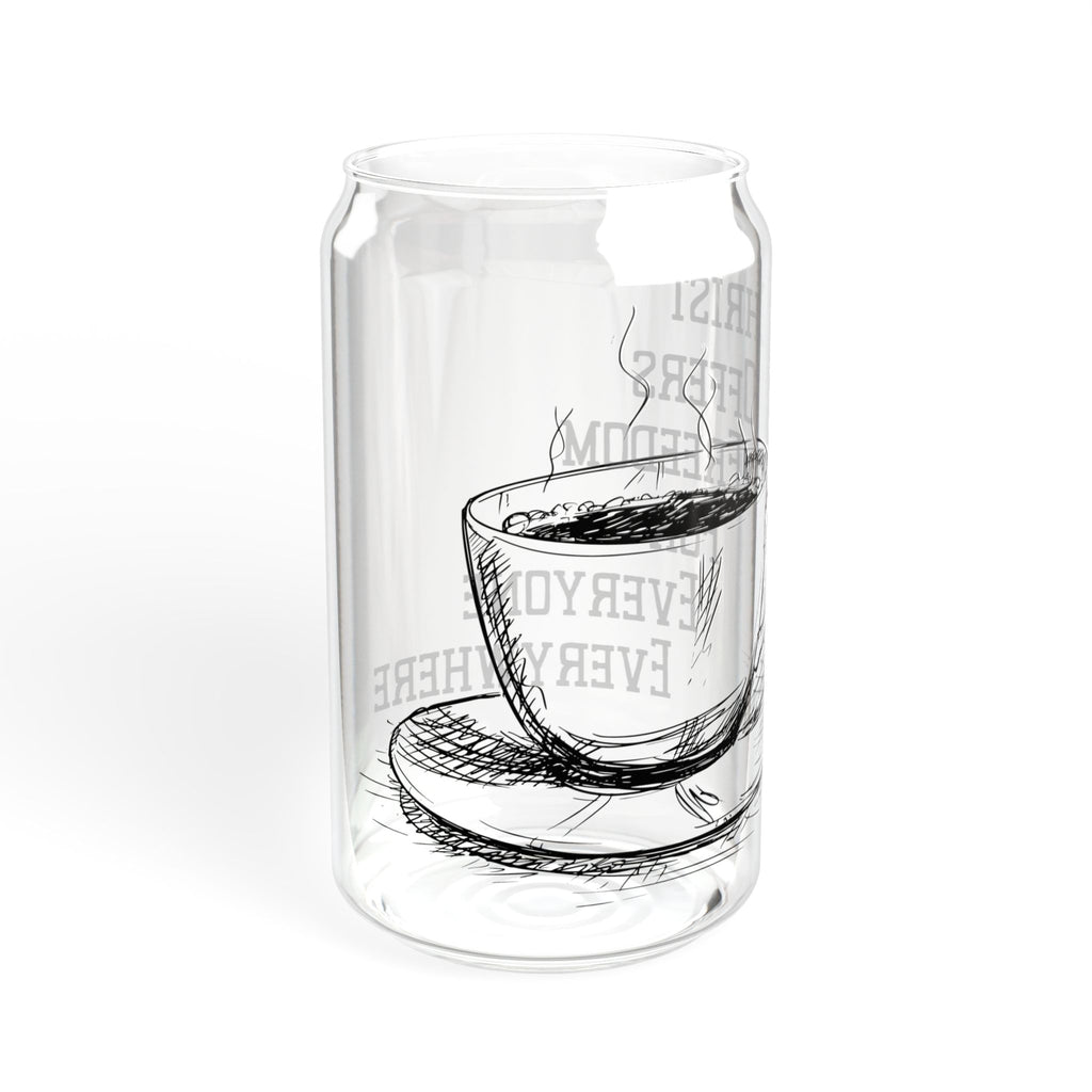 C.O.F.F.E.E Sipper Glass