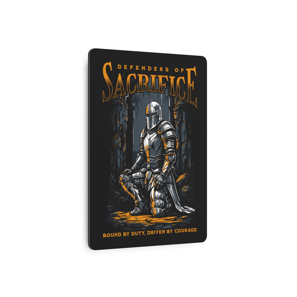 "Defenders of Sacrifice" Knight Wall Art