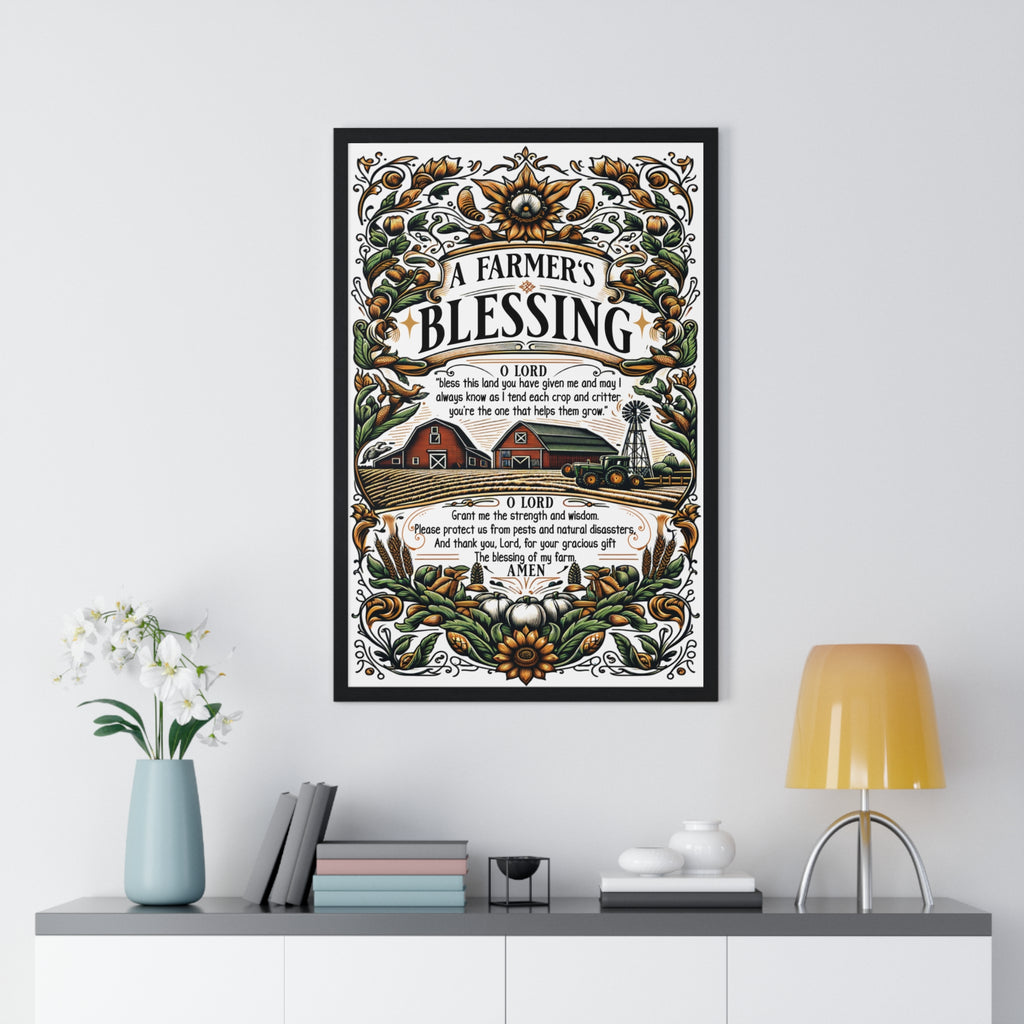 A Farmer's Blessing Poster