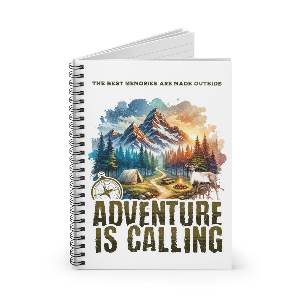 Adventure Is Calling Spiral Notebook