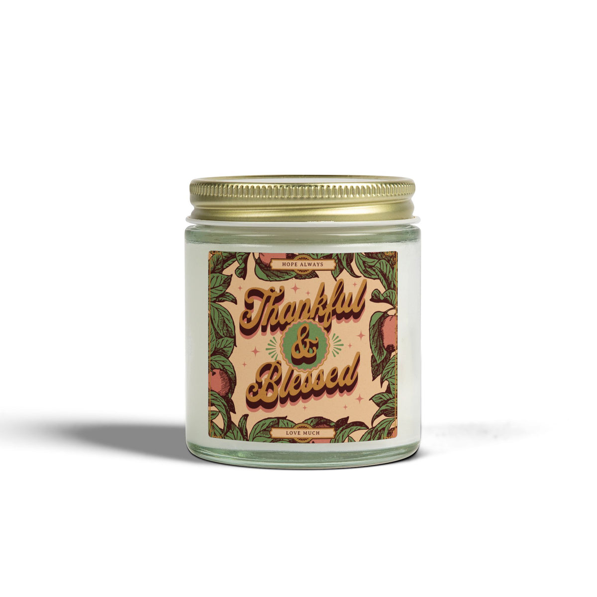 Thankful & Blessed Scented Candle (4oz. 9oz.)