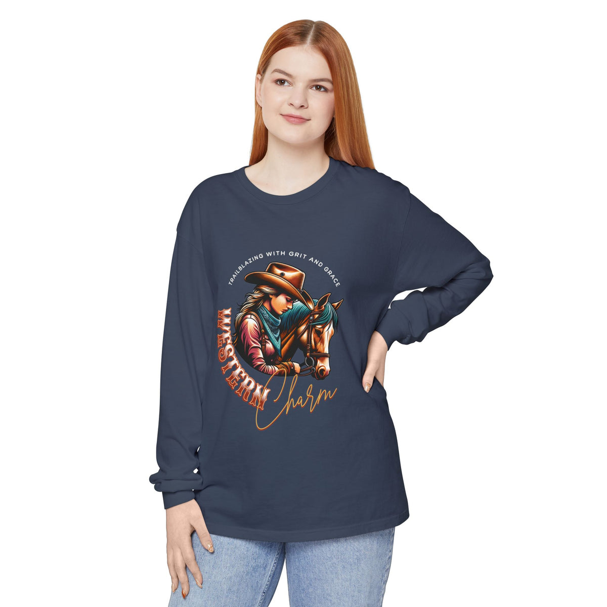 Western Charm LS T-Shirt