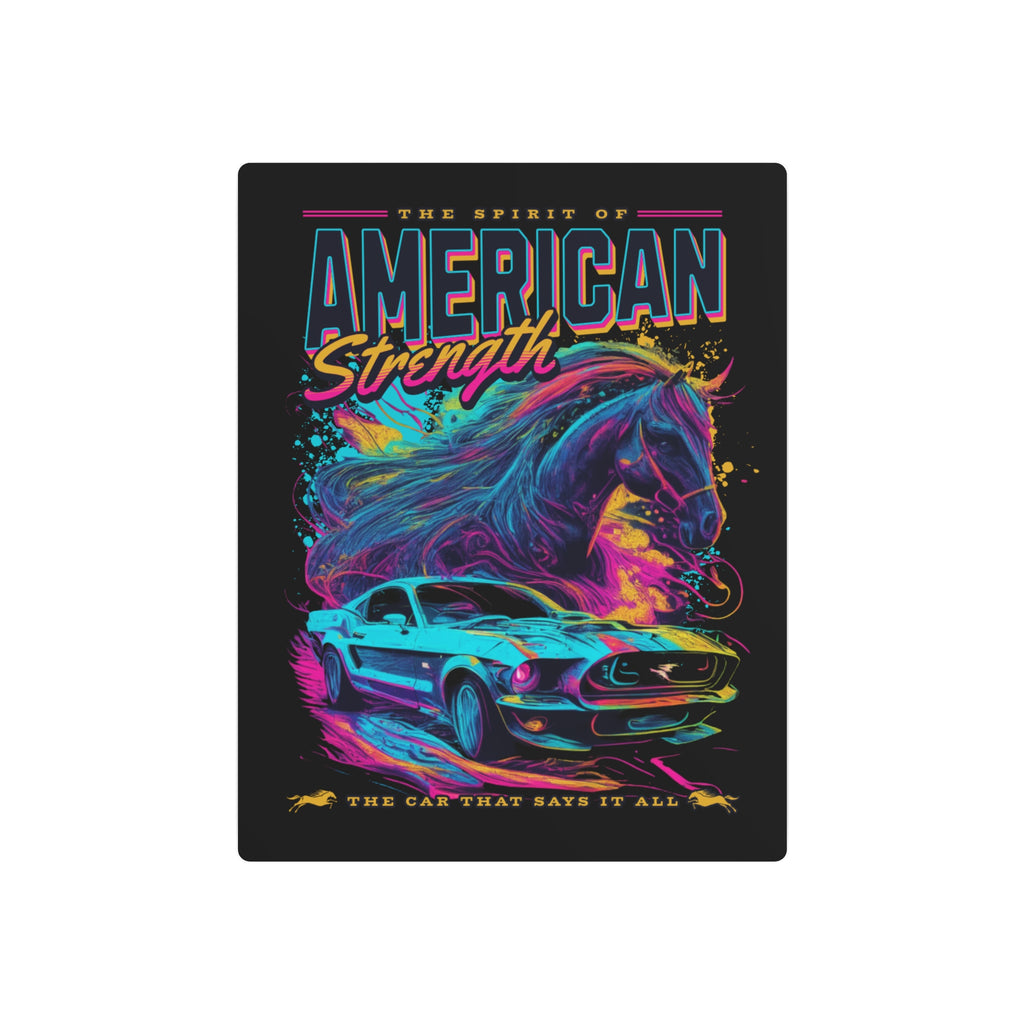 'The Spirit of American Strength' Vintage Wall Art