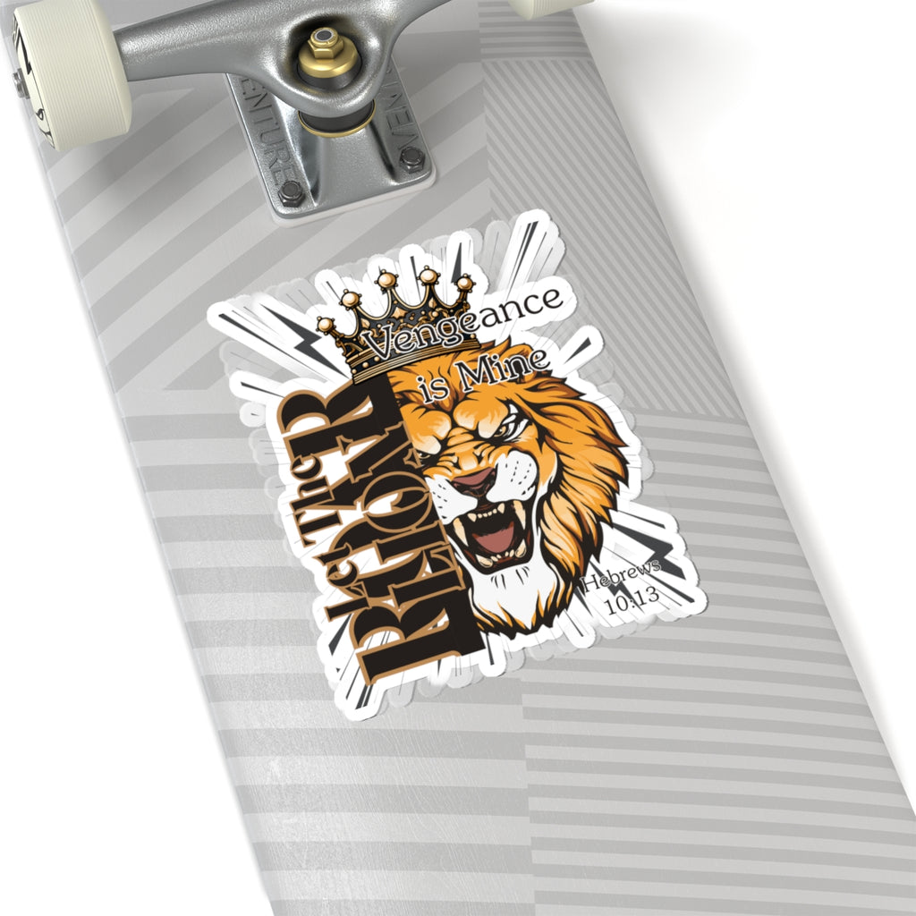Bold Lion Vengeance Sticker