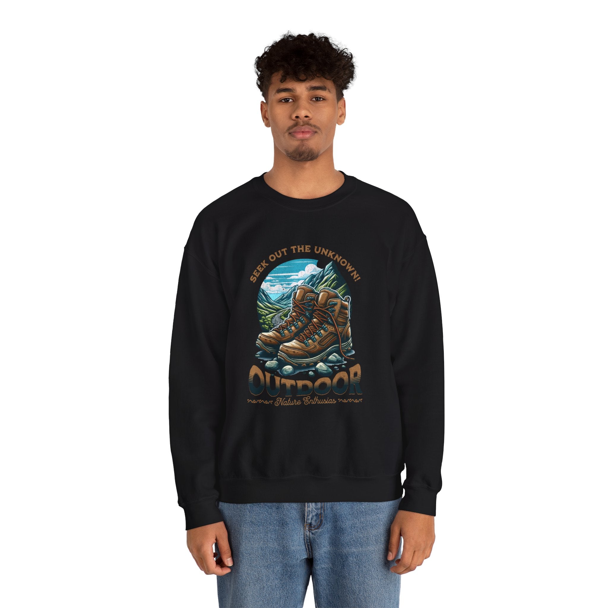 'Seek Out the Unknown' Crewneck