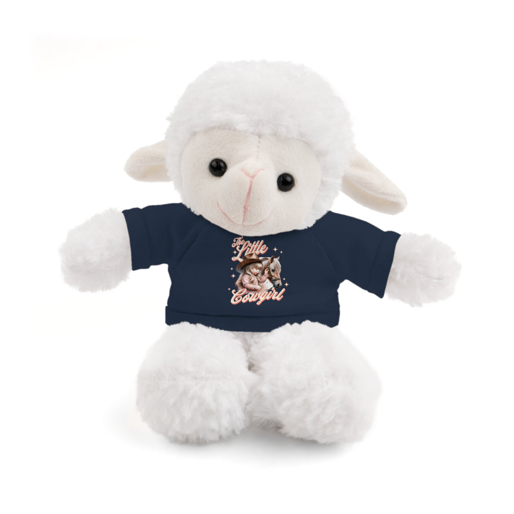 Plush Animal with 'The Little Cowgirl' Tee