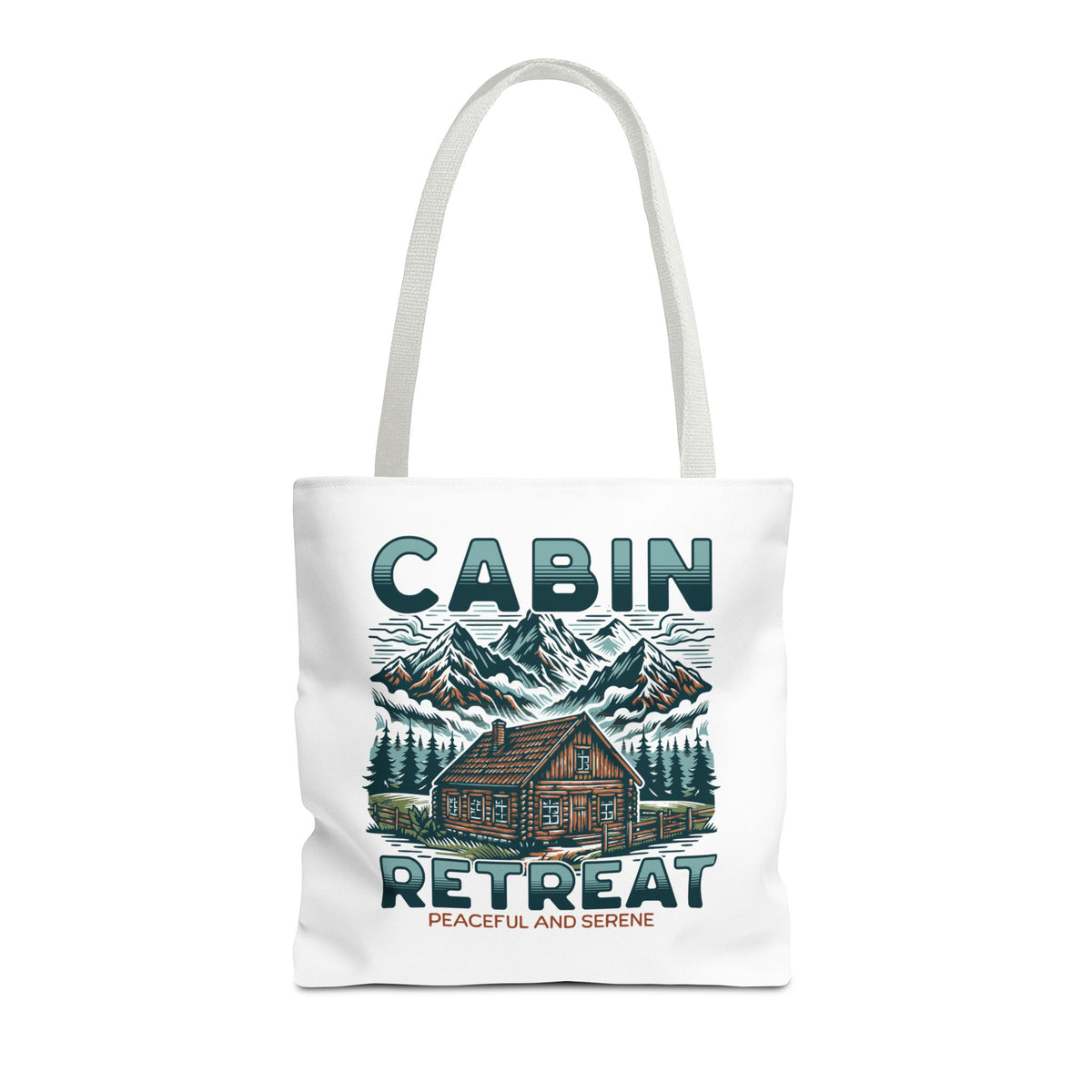 Cabin Retreat Tote Bag