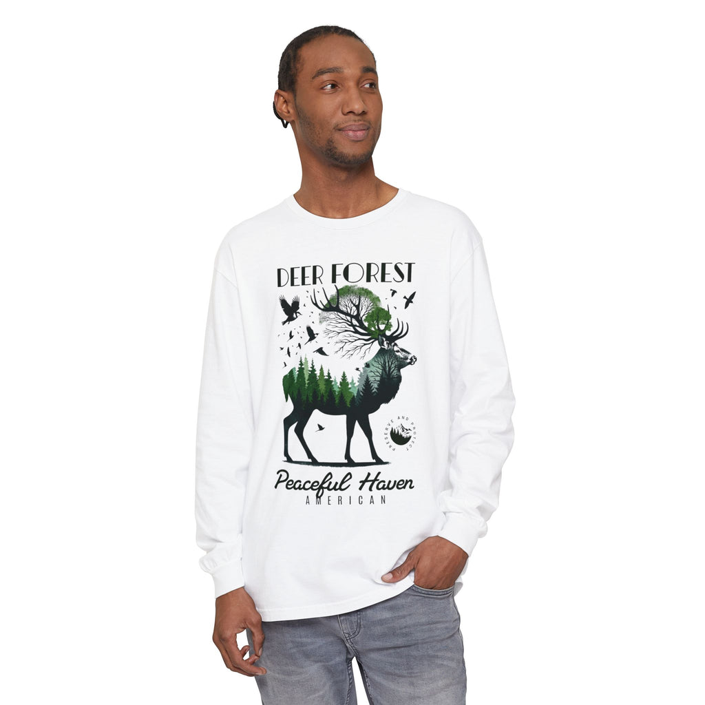 Deer Forest LS Tee