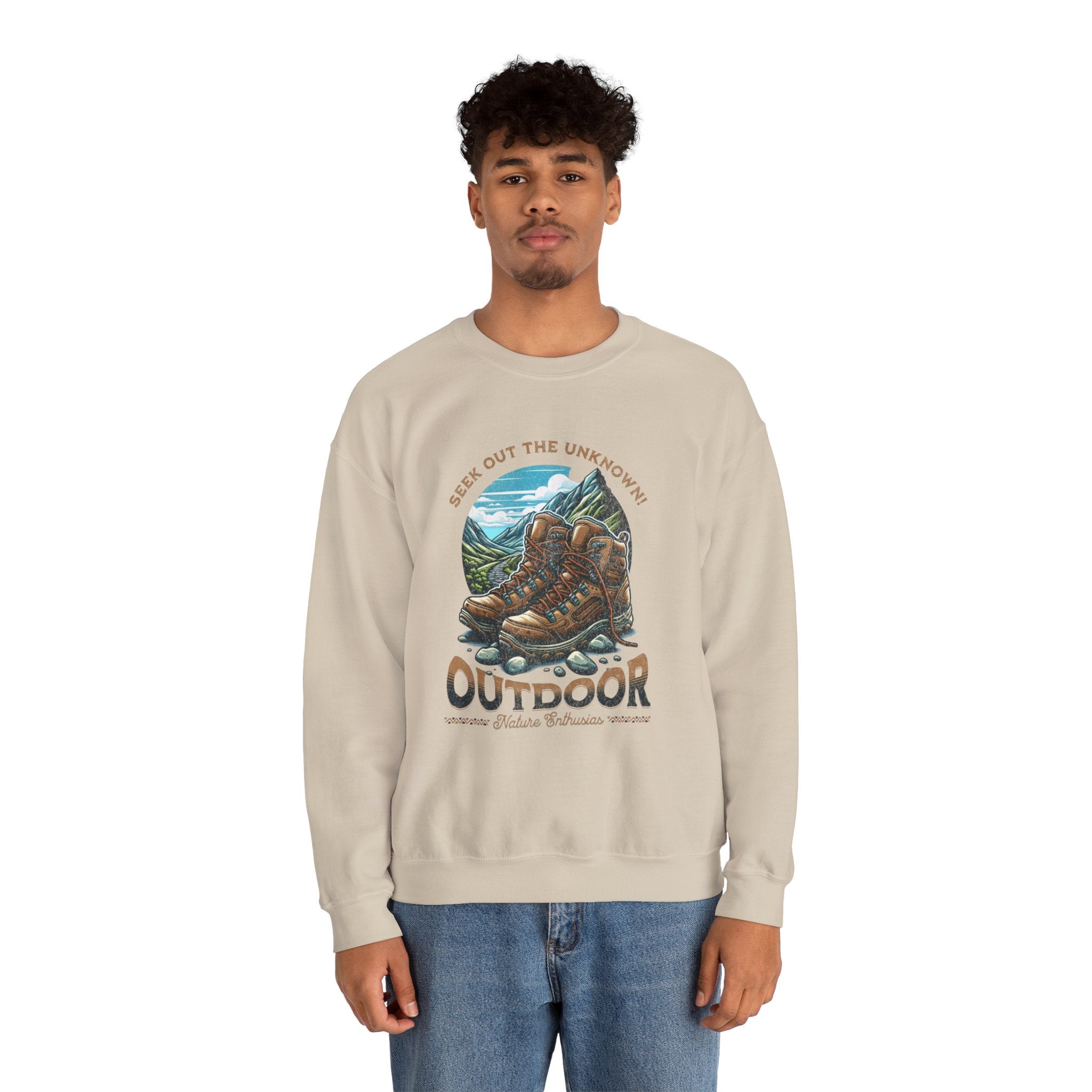 'Seek Out the Unknown' Crewneck