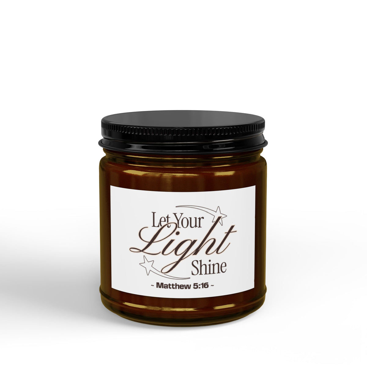 Let Your Light Shine Soy Candle (4oz & 9oz) (Matthew 5:16)