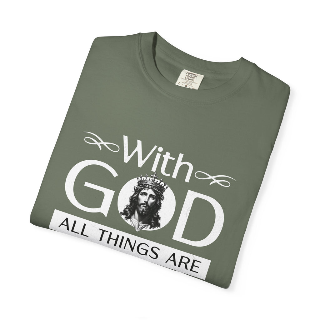 With God All Things...T‑Shirt