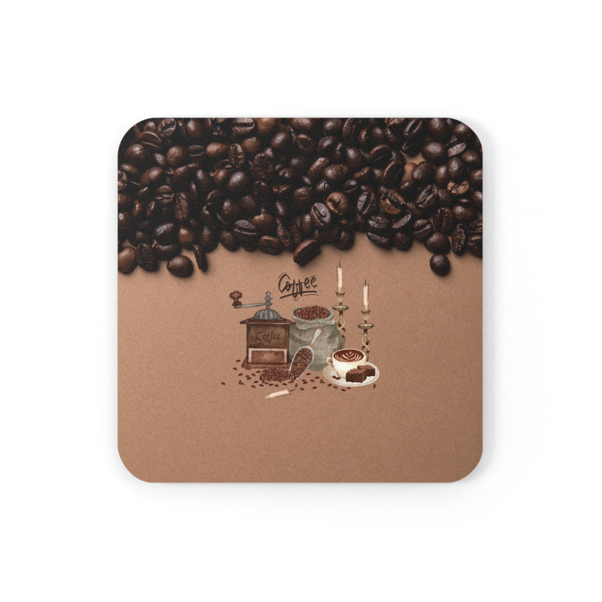 Coffee Lover Cork Coaster