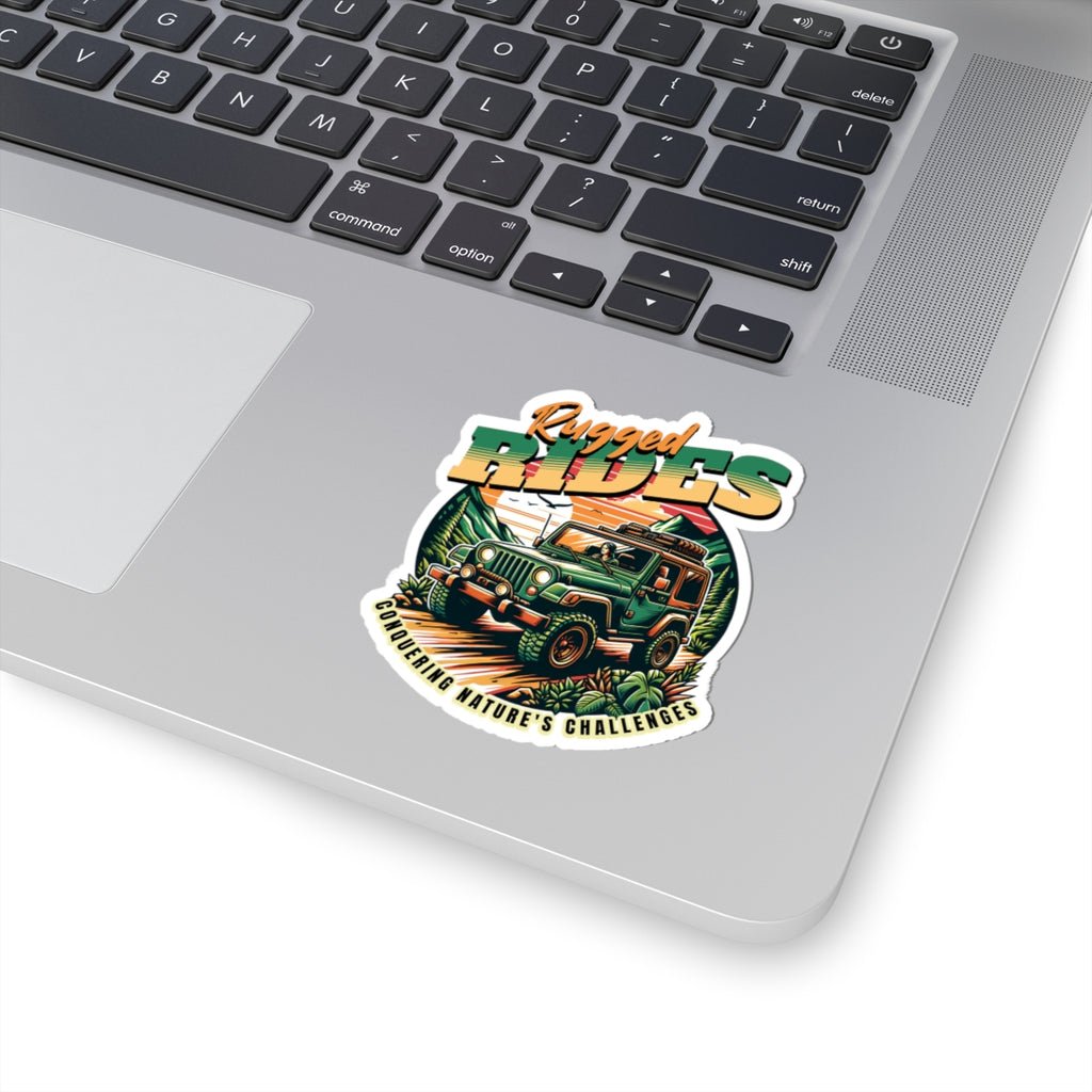 Rugged Rides Jeep Sticker