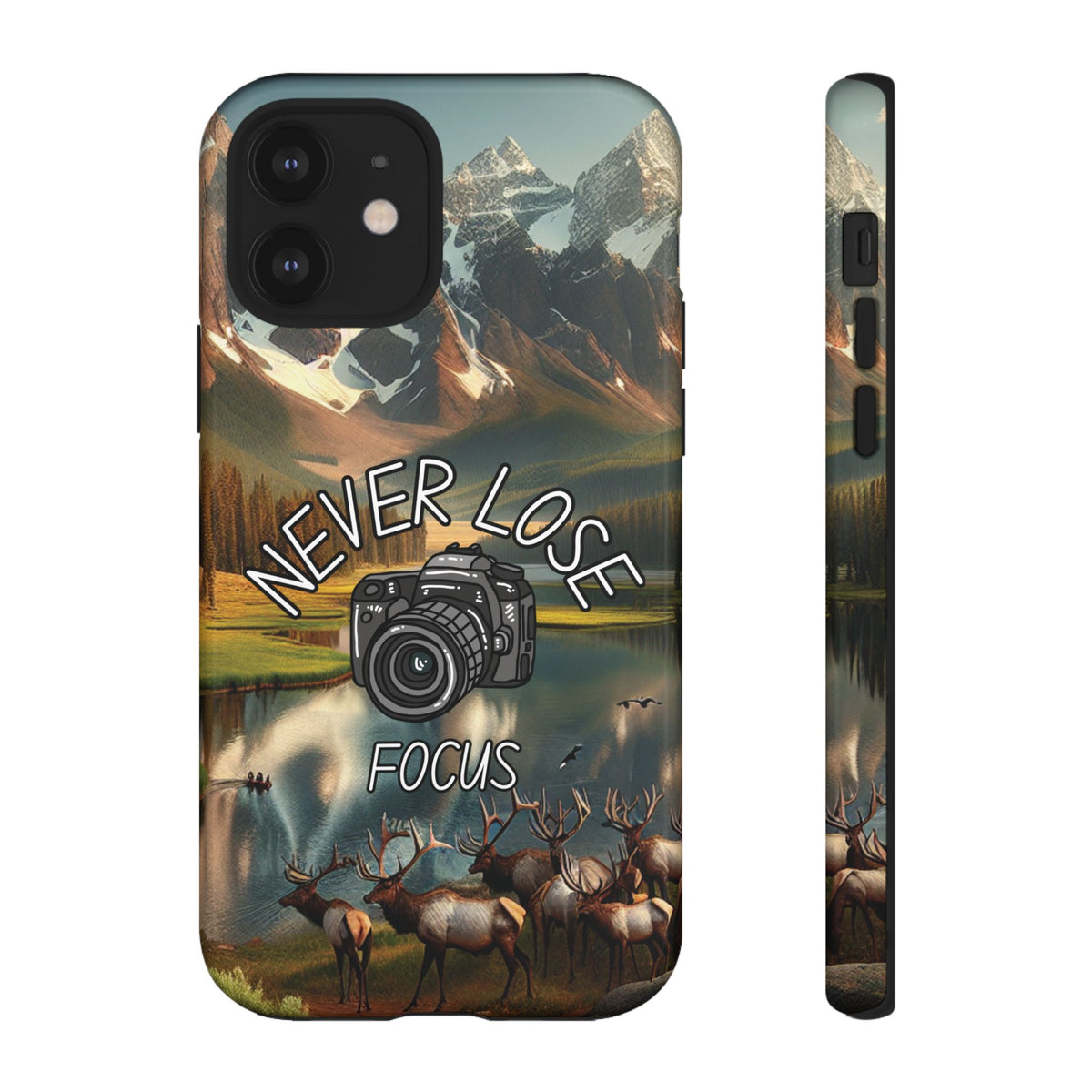 Never Lose Focus Phone Case