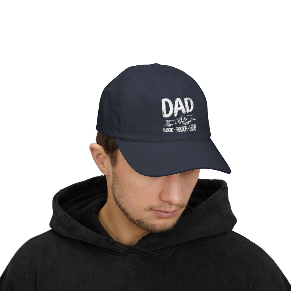 "Lead • Teach • Love" Embroidered Baseball Hat