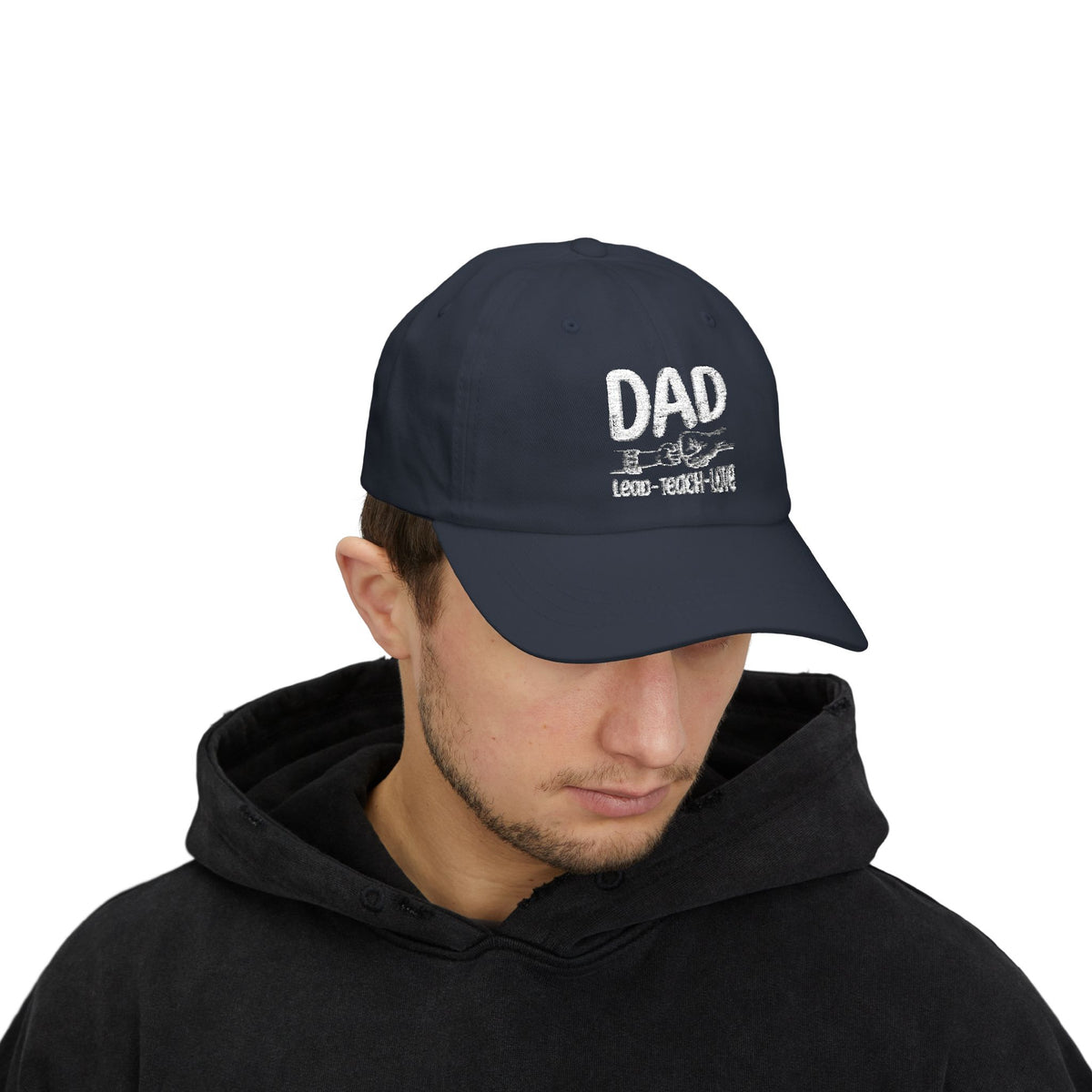 "Lead • Teach • Love" Embroidered Baseball Hat