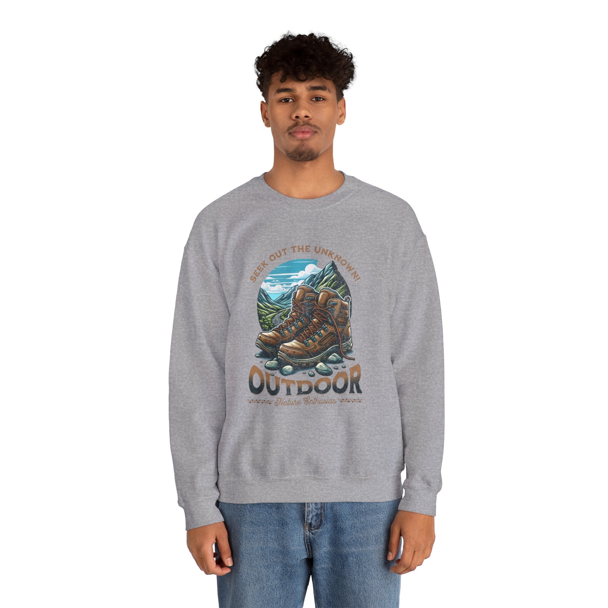 'Seek Out the Unknown' Crewneck