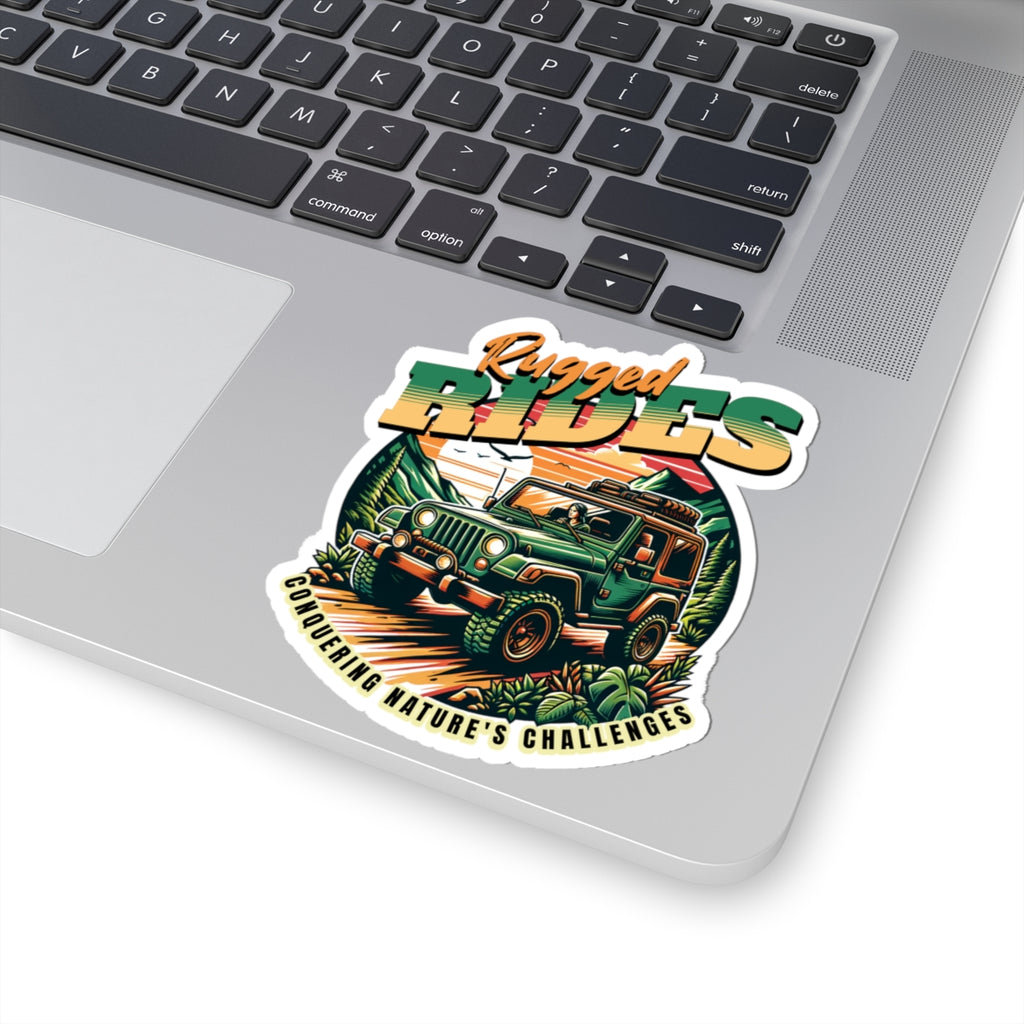 Rugged Rides Jeep Sticker