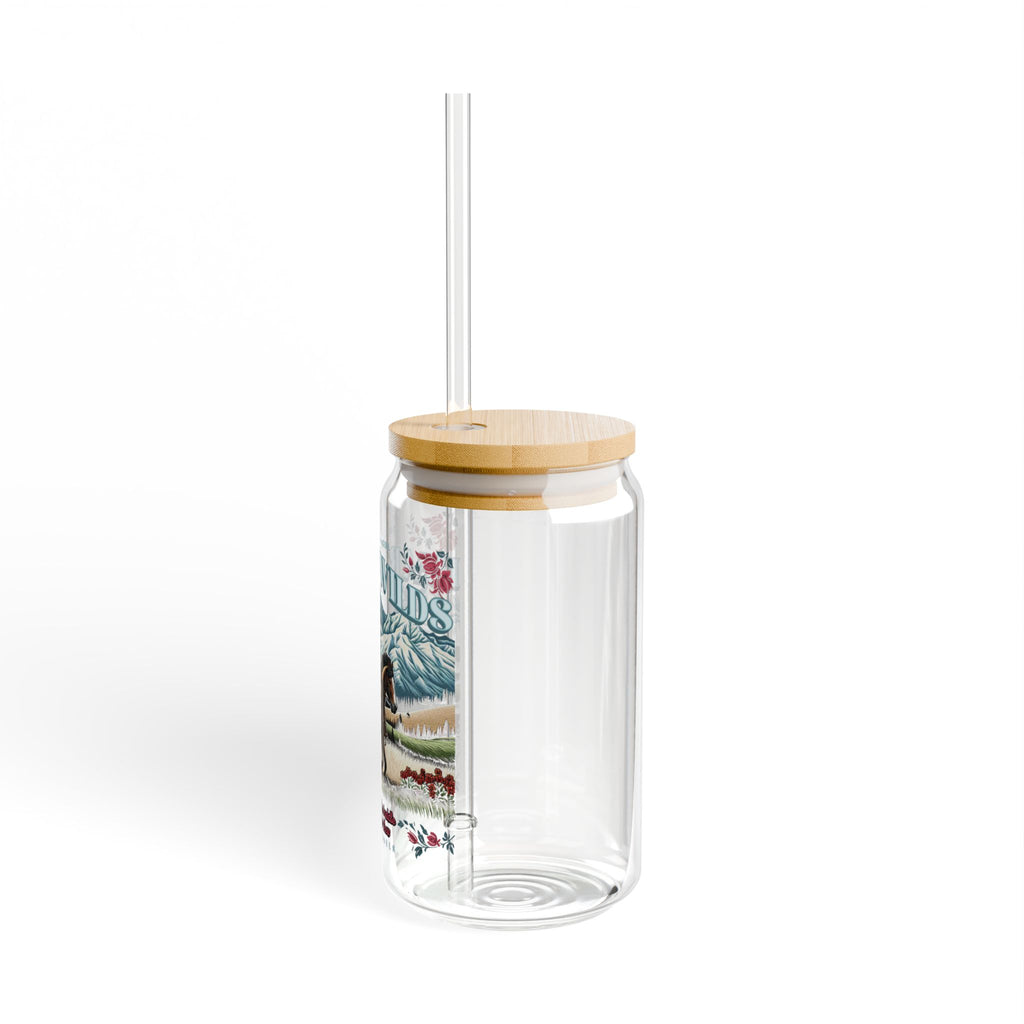 Cowboy Western Sipper Glass (16oz)