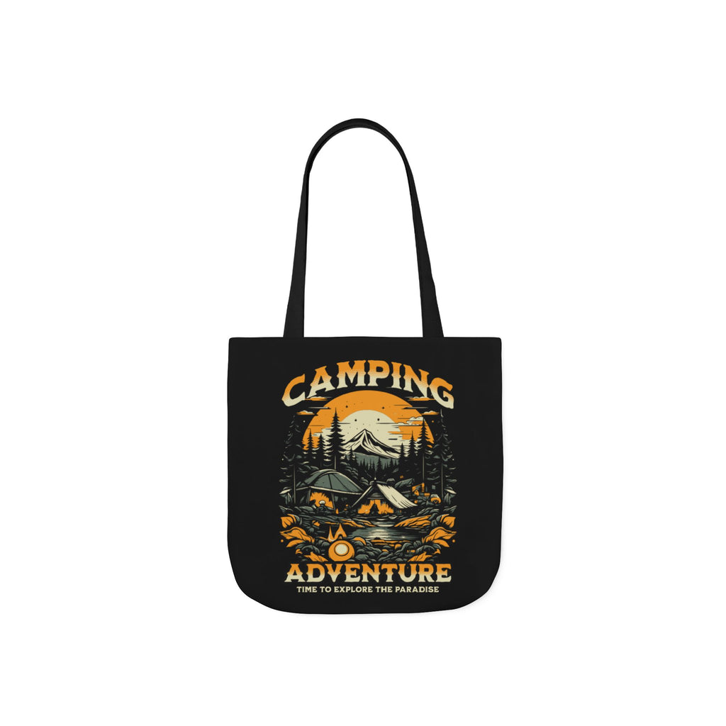Camping Adventure Canvas Tote Bag