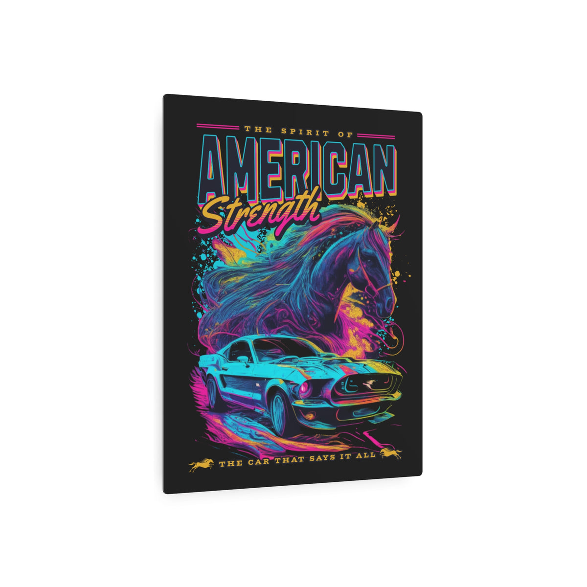 'The Spirit of American Strength' Vintage Wall Art