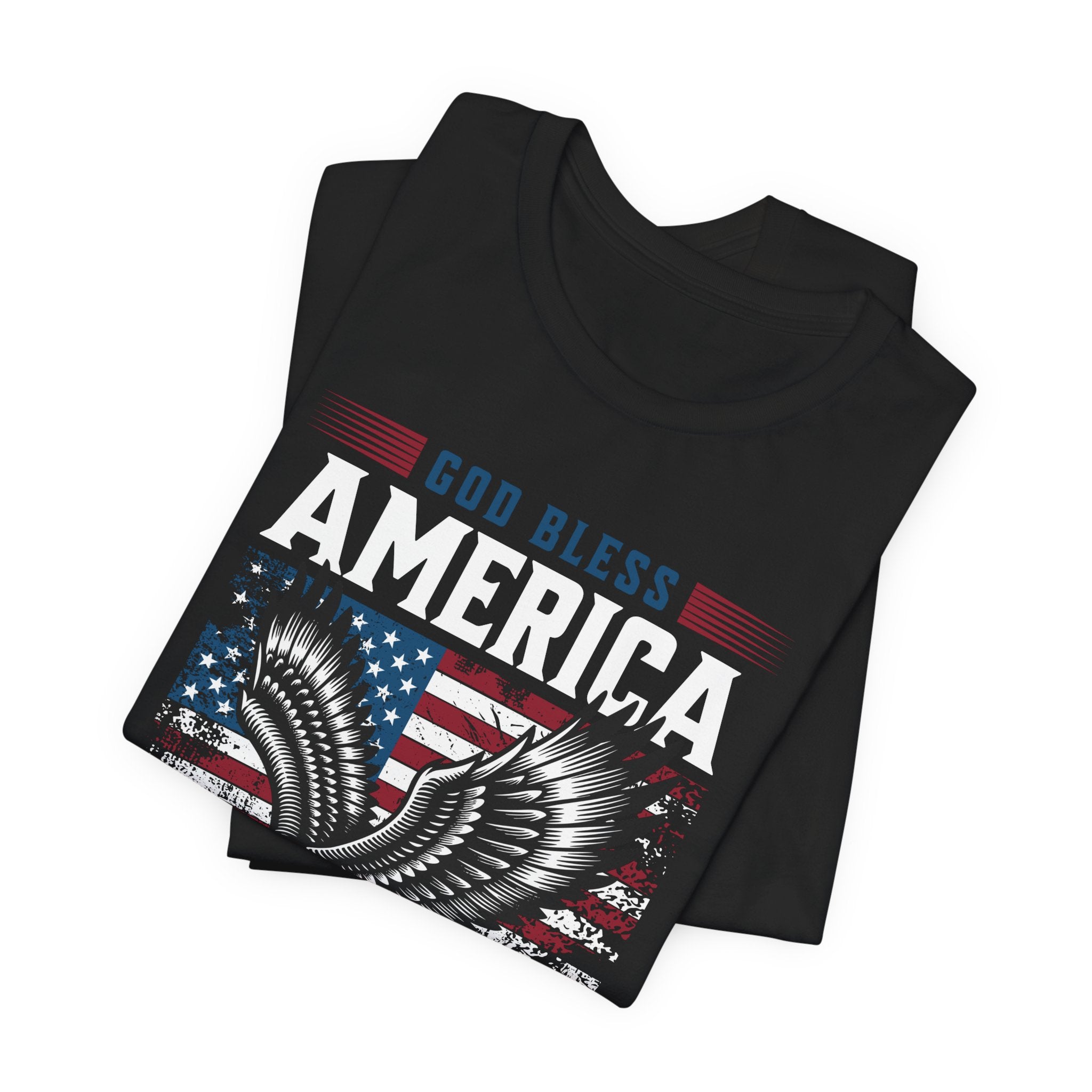 God Bless America with Eagle T-Shirt