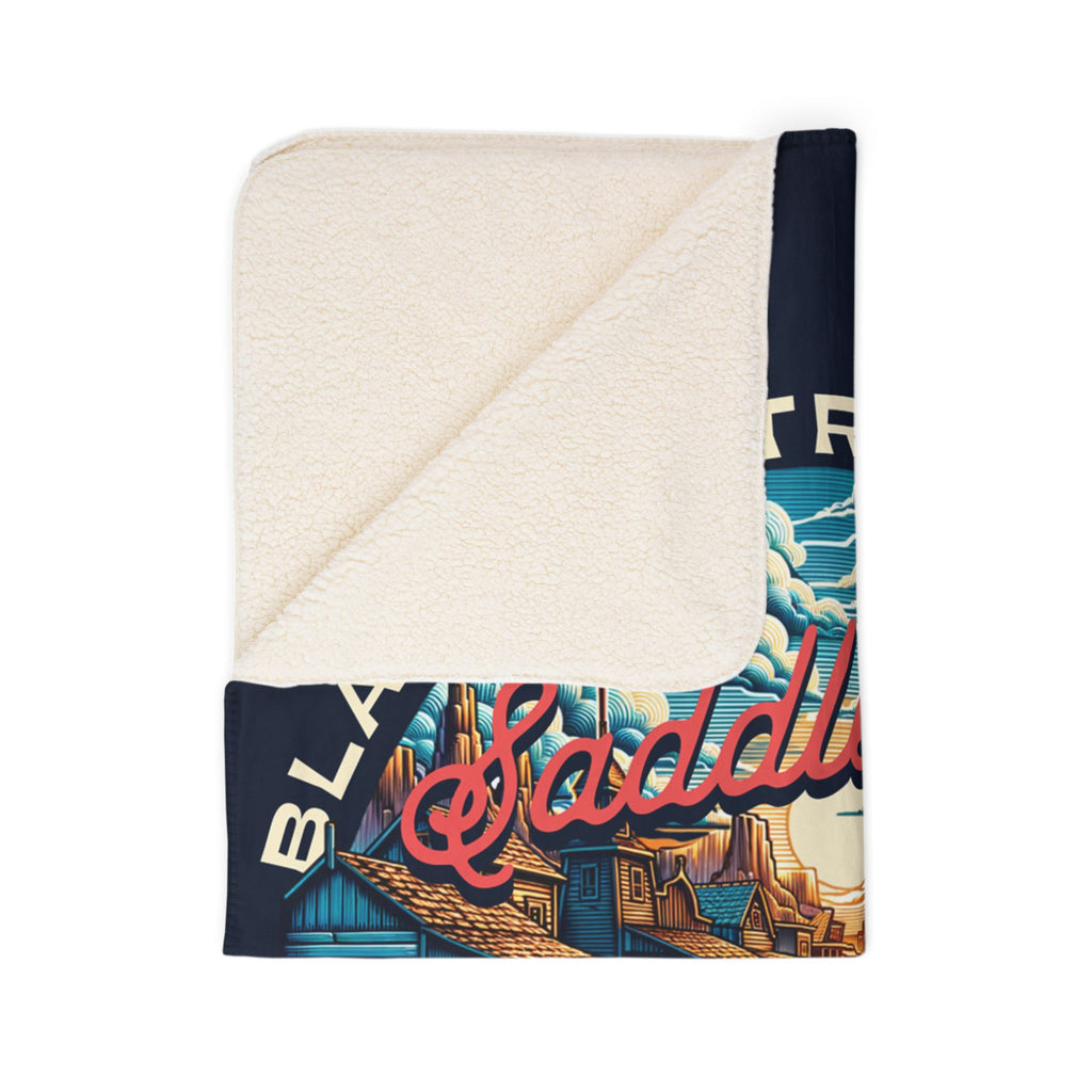 Blazin' A Trail Fleece Throw