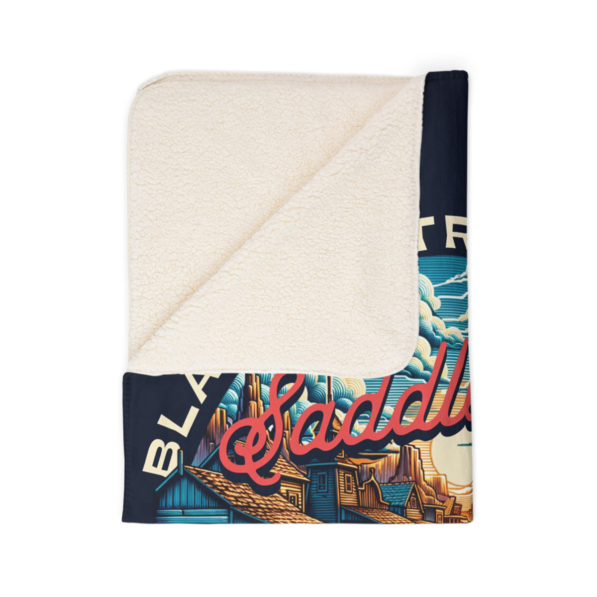 Blazin' A Trail Fleece Throw