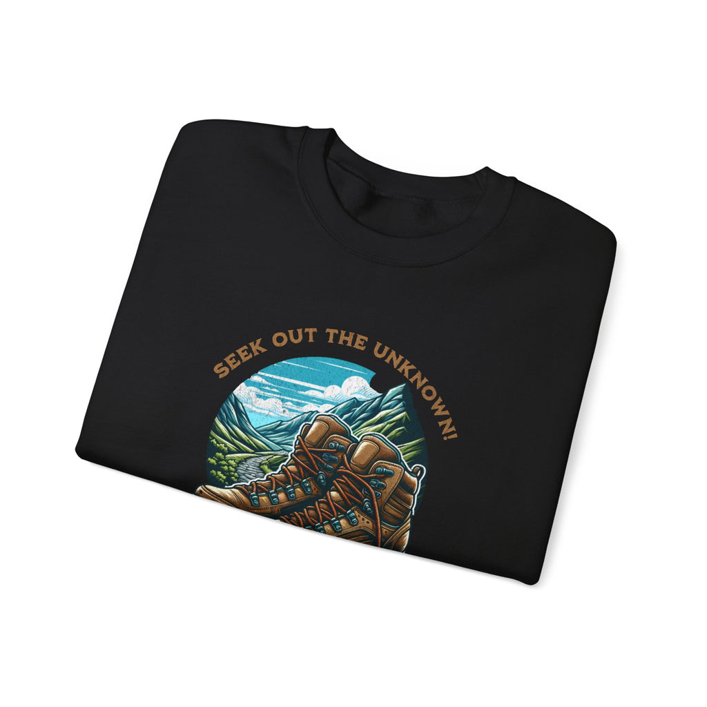 'Seek Out the Unknown' Crewneck