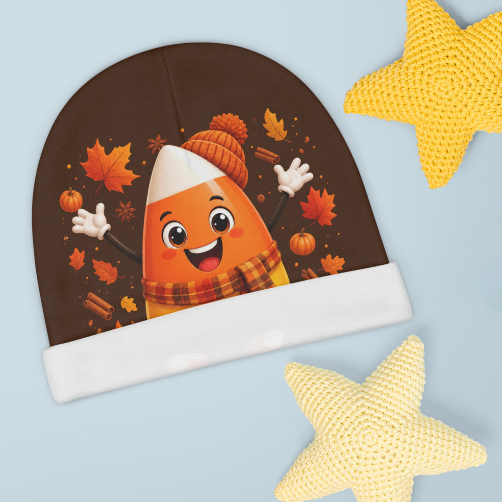Candy Corn Baby Beanie