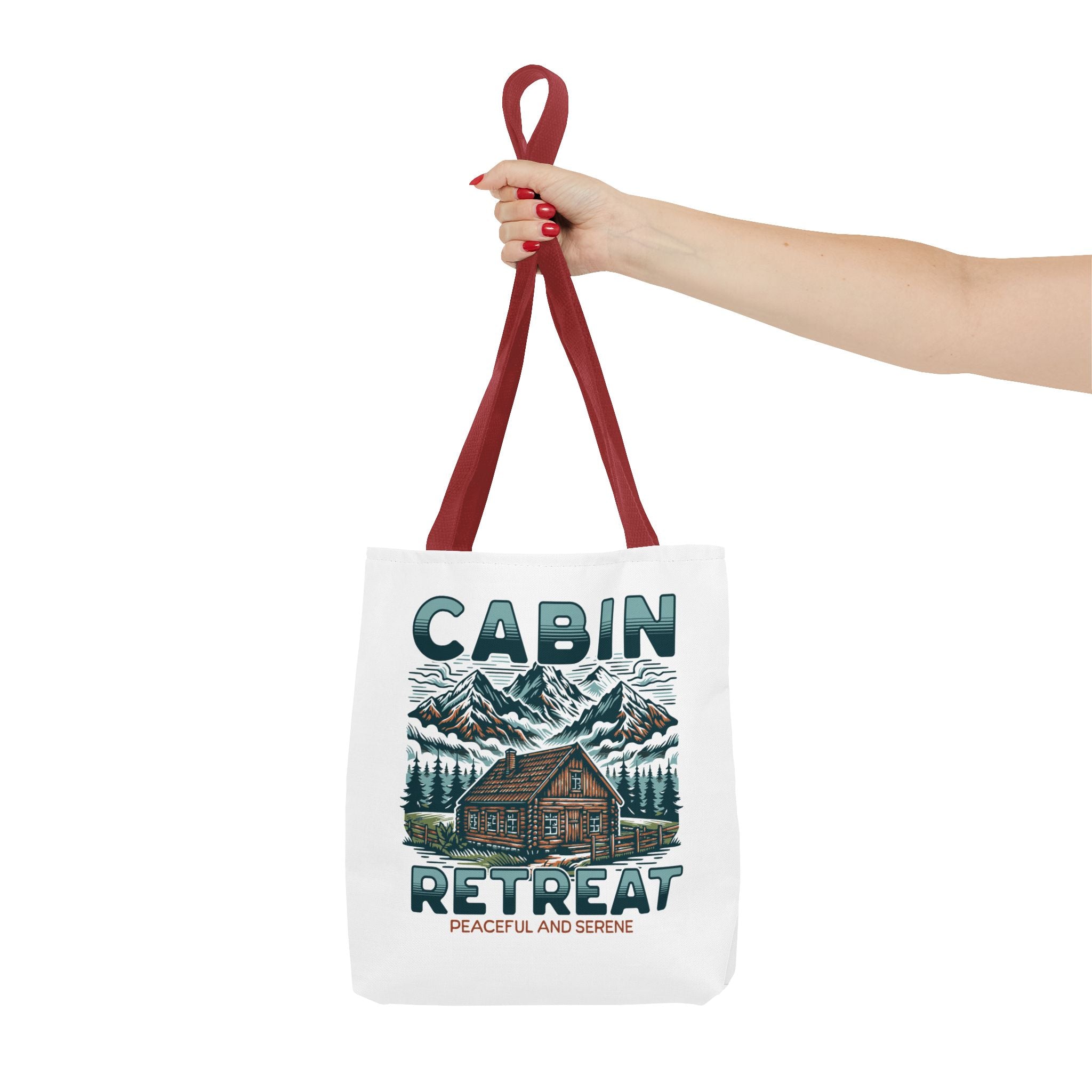 Cabin Retreat Tote Bag