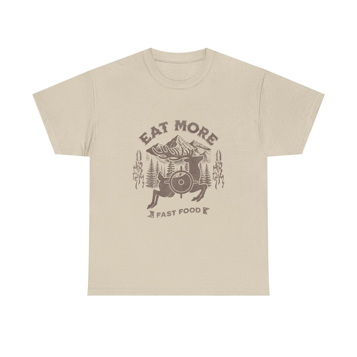 Eat More Fast-Food Vintage Mountain T-Shirt
