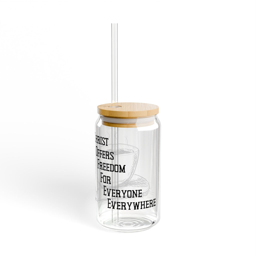 C.O.F.F.E.E Sipper Glass
