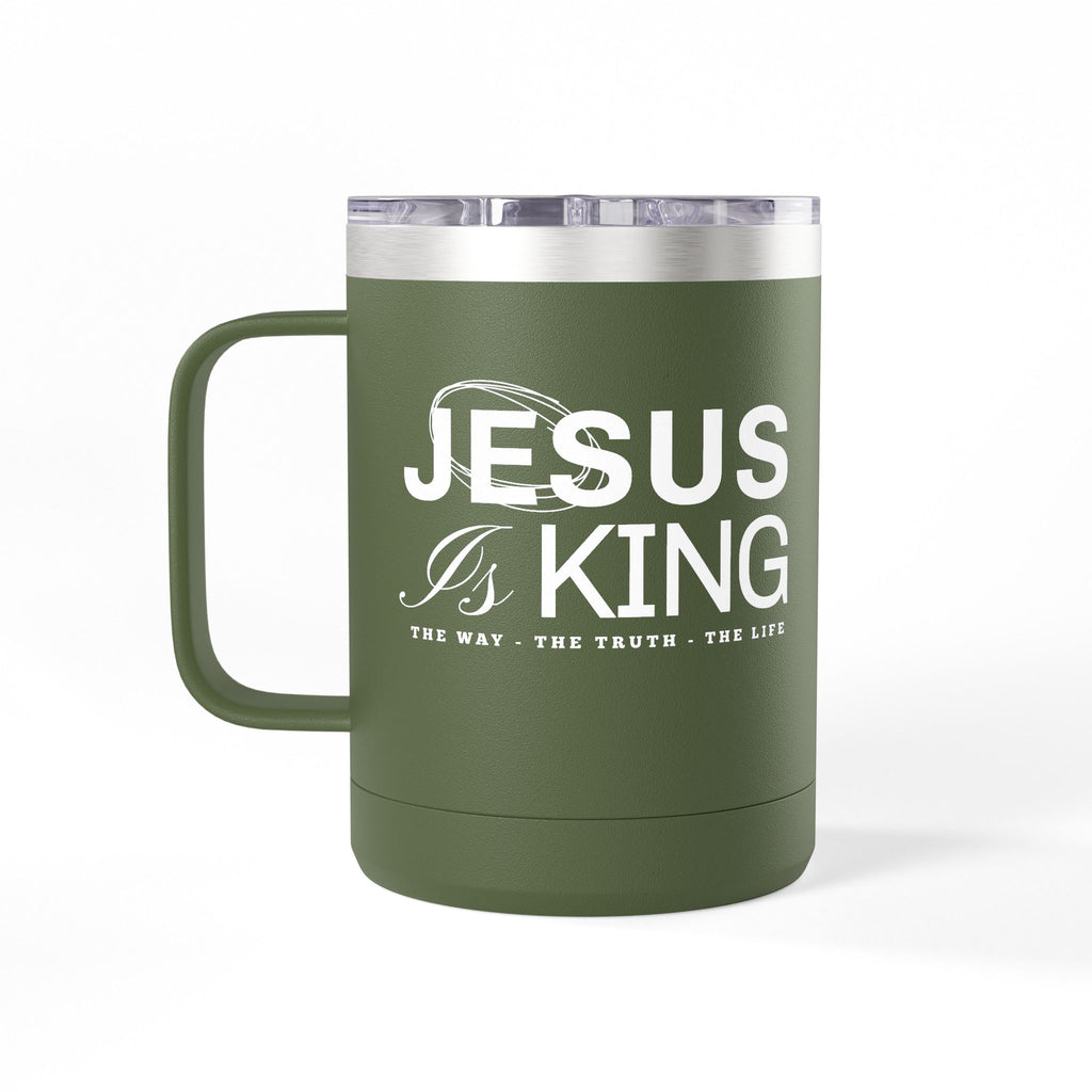 Jesus is King Tumbler (15oz.)