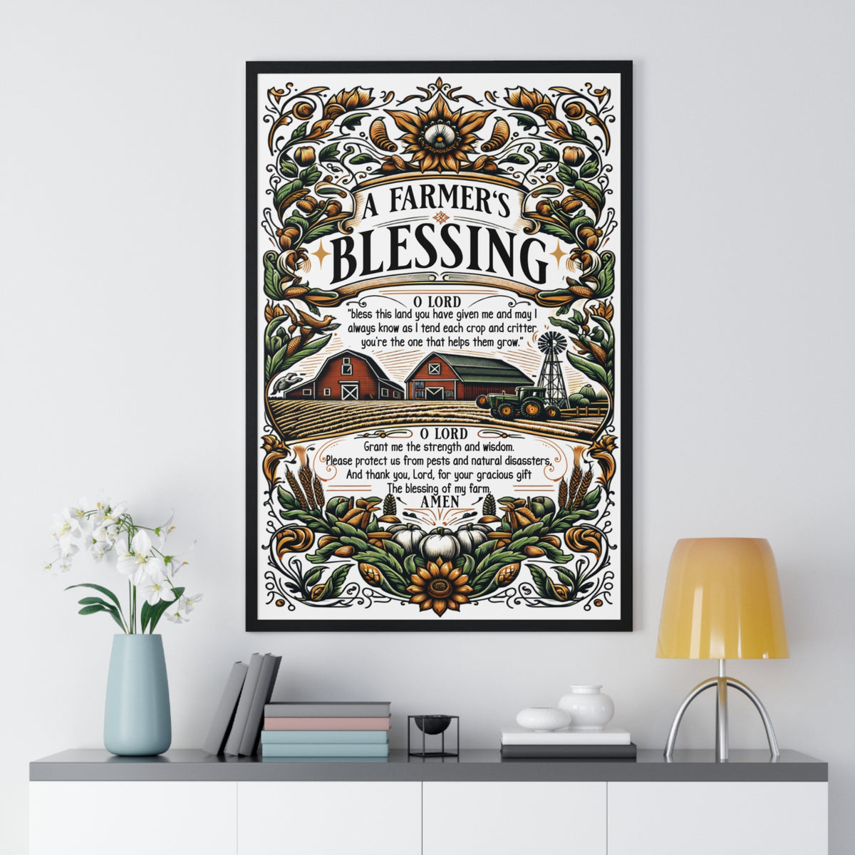 A Farmer's Blessing Poster